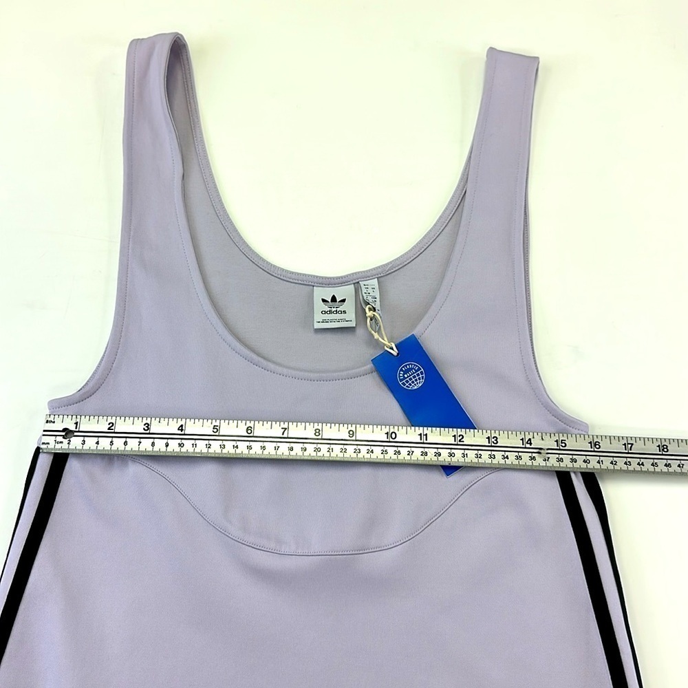 adidas Originals NWT Womens Always Original Long Skirt Silver Dawn Large lilac - Picture 6 of 12
